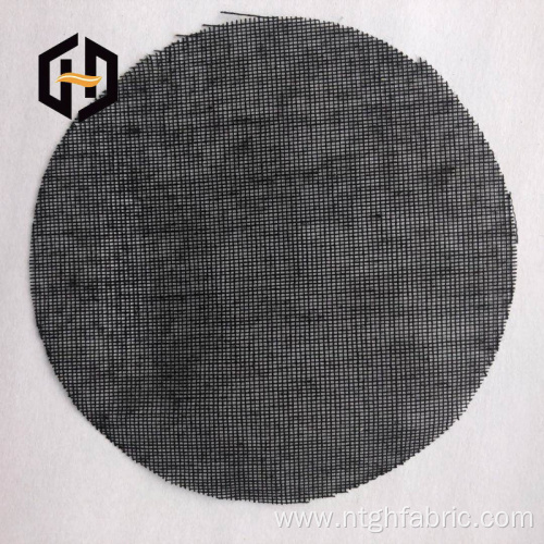 Black dyed backing industrial fabric composite for shoe